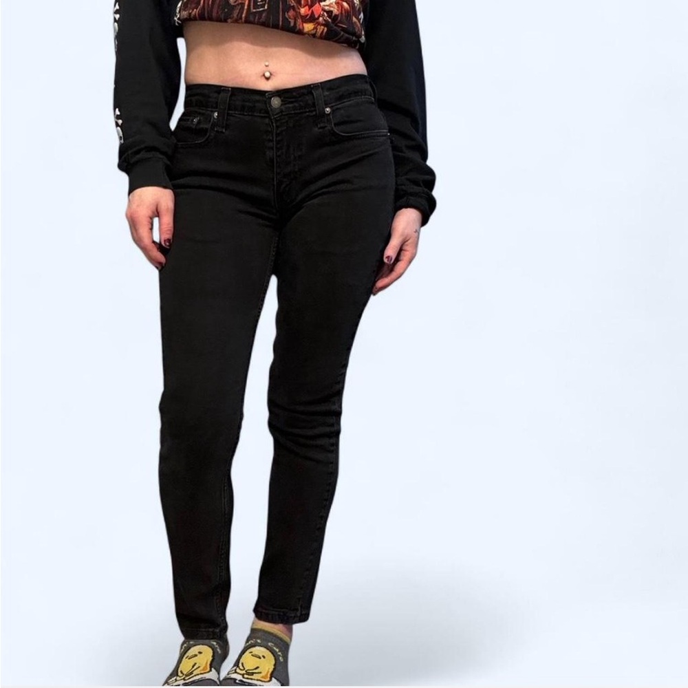 Levi's 512 Slim Taper Fit Black Jeans